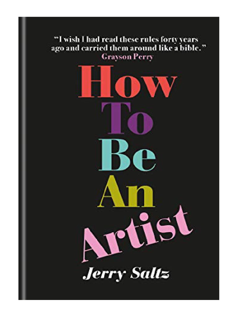 How To Be An Artist The New York Times Bestseller Art Books PDF