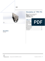 Simulation of TP01 PIC: Date: Samedi 13 Novembre 2021 Designer: Fatma Et Amina Study Name: Static 1 Analysis Type