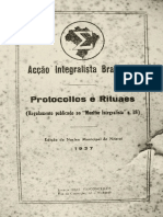 Protocolos e Rituais AIB (1937)