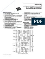 FPRF MIMO Transceiver IC LMS7002M: With Integrated Microcontroller