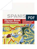 BBC SPANISH PHRASE BOOK & DICTIONARY - Carol Stanley