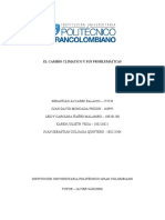 El Cambio Climatico y Sus Problematicas