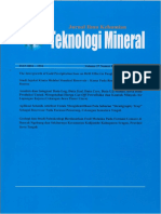 1. Jurnal Ilmu Kebumian Tek Mineral 2015 - Vol.27 No.1