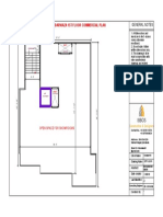 Fatehdarwaza 1St Floor Commercial Plan: General Notes