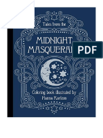 Tales From The Midnight Masquerade Coloring Book - Hanna Karlzon