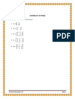 Latihan Determinan Matriks