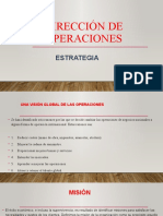 Dirección de Operaciones