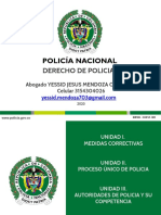 Derecho Policía II. Medidas correctivas y autoridades