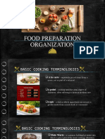 Food Preparation Organization