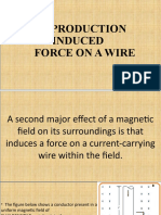 1.6 Production of Induced Force On A Wire