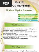 t6 - Wood Physical Properties