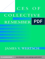 Wertsch - Voices of Collective Remembering (2002)