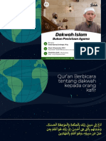 Dakwah Bukan Penistaan Agama