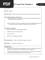 Siop Lesson Plan Template 2: Standards