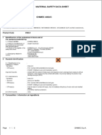 Safety Data Sheet: TR Requisition NR: 0856417013 Doc. Number: FAC10005-CHI-000-PCS-DTS-0001 Rev: Sheet 7 of 23