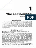 The Last Lesson: Alphonse Daudet