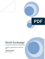 Stock Exchange: Introduction, Branches and Example