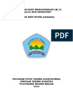 Rangkaian Sensor Suhu Menggunakan LM 35