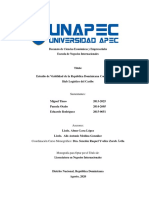 Estudio de Viabilidad de La República Dominicana Como Principal