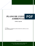 Plano de Controle Ambiental para empresa de serviços agrícolas