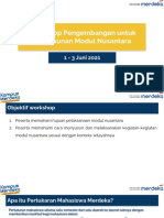 Presentasi Fasilitator Penyusunan Modul Nusantara - Final
