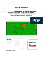 Informe Geodesico