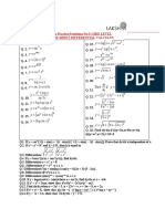 Daily Practice Problems No-3-CBSE LEVEL Work Sheet Differential Calculus