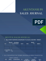 Akuntansi P8 Sales Jurnal