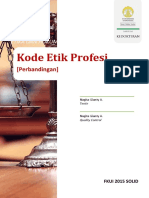 Kode Etik Profesi (Seluruhnya, Perbandingan)