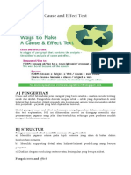 Materi - Cause and Effect