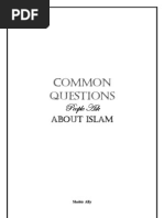 Download Common Questions People Ask About Islam by Shabir Ally by Abu Zakariya SN54368283 doc pdf