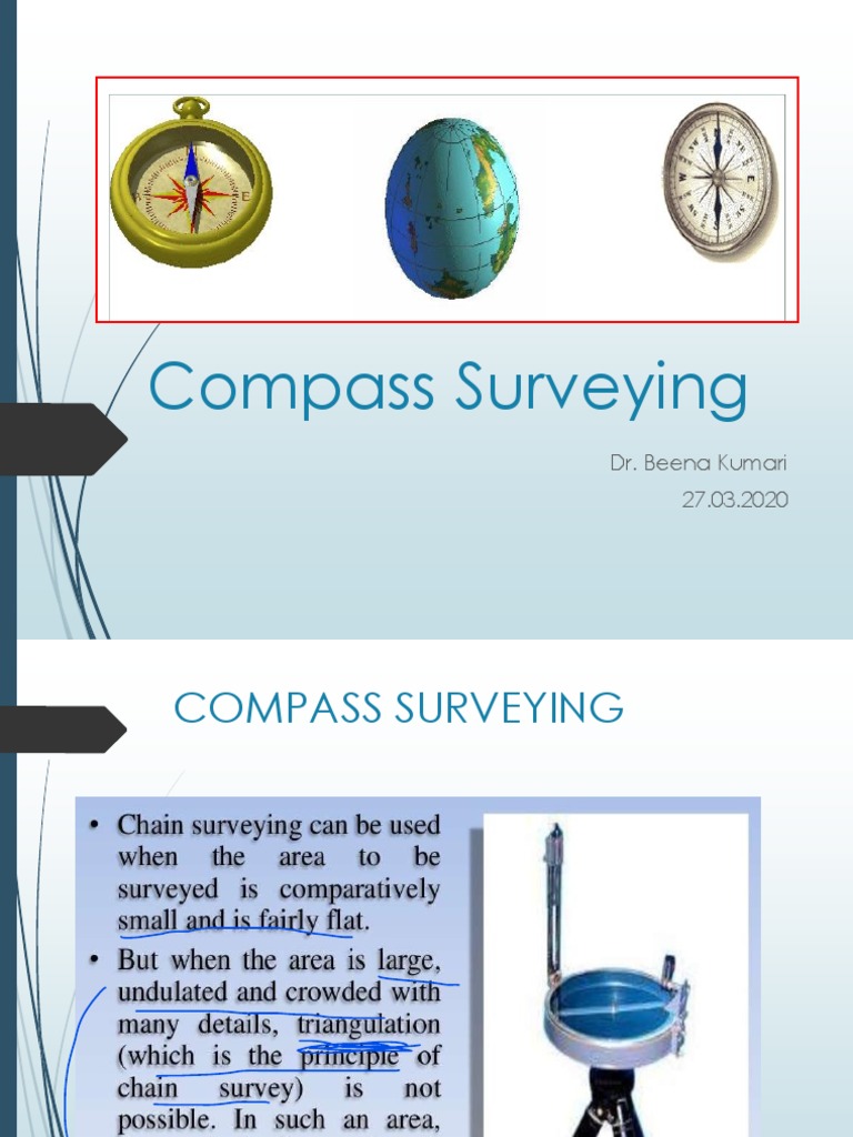 Compass Surveying Principles and Types | PDF | Compass | Angle