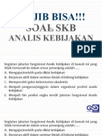 SKB - Analis Kebijakan