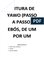 Feitura de Yawos e Ebós