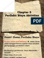 Chapter 3 - Perilaku Biaya Aktivitas