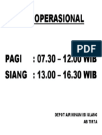 Jam Operasional Ab Tirta