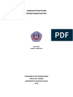 Modul Praktikum Proses Manufaktur I