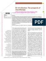 COVID 19 Infection: The Prospects of Pharmacotherapy: Letter To Editor