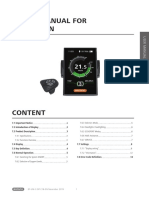 7 User Manual For DP C18.Can: 7.1 Important Notice 2 7.2 Introduction of Display 2 7.3 Product Description 3