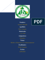 Medios o Dispositivos de Almacenamiento Matricula