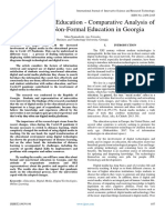 Digital Media in Education - Comparative Analysis of Formal and Non-Formal Education in Georgia