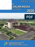 Kabupaten Blitar Dalam Angka 2020