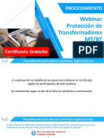 Procedimiento - Certificado (Gratuito) - WB.98