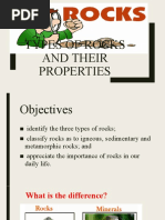 Types of Rocks and Their Properties