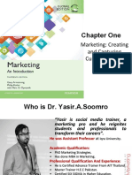 Chapter One: Marketing: Creating and Capturing Customer Value