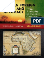 African Foreign Policy and Diplomacy From Antiquity to the 21st Century 2 Volumes (Praeger Security International)