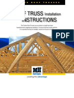 Roof Truss Installation Instructions