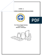 Pharmaceutics I Dosage Forms