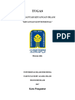 Sejarah Sistem Keuagan Konvensional