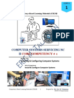 Computer Systems Servicing NC II: Core Competency # 1